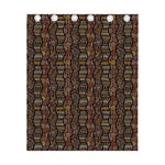 African Afro Inspired Pattern Print Curtain