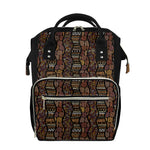 African Afro Inspired Pattern Print Diaper Bag