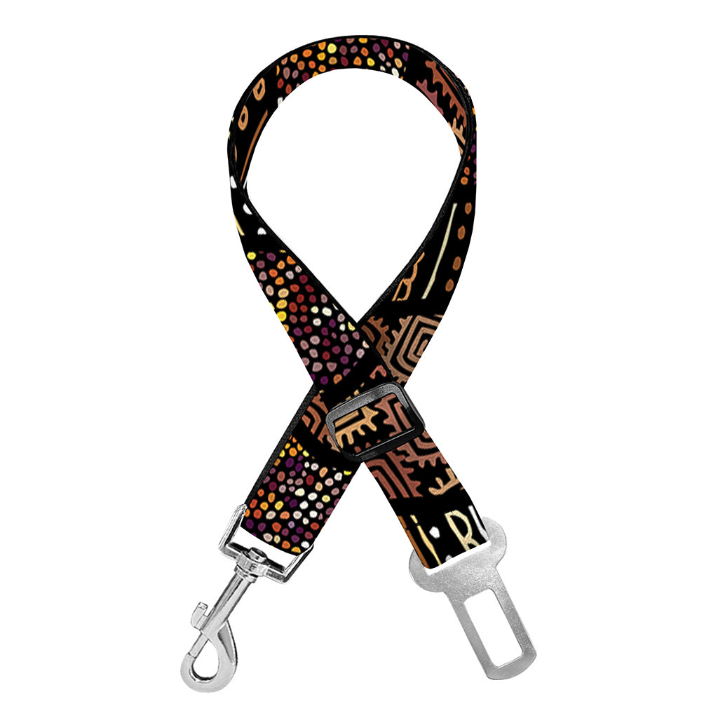 African Afro Inspired Pattern Print Dog Seat Belt