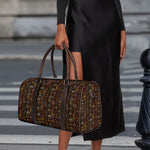 African Afro Inspired Pattern Print Duffle Bag