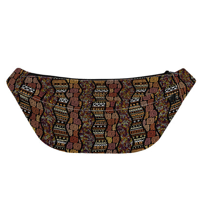 African Afro Inspired Pattern Print Fanny Pack