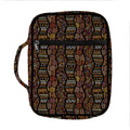 African Afro Inspired Pattern Print Front Pocket Bible Bag