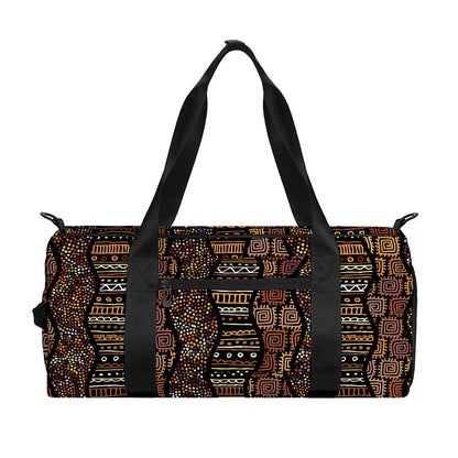 African Afro Inspired Pattern Print Gym Bag