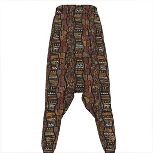 African Afro Inspired Pattern Print Hammer Pants