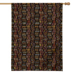 African Afro Inspired Pattern Print House Flag