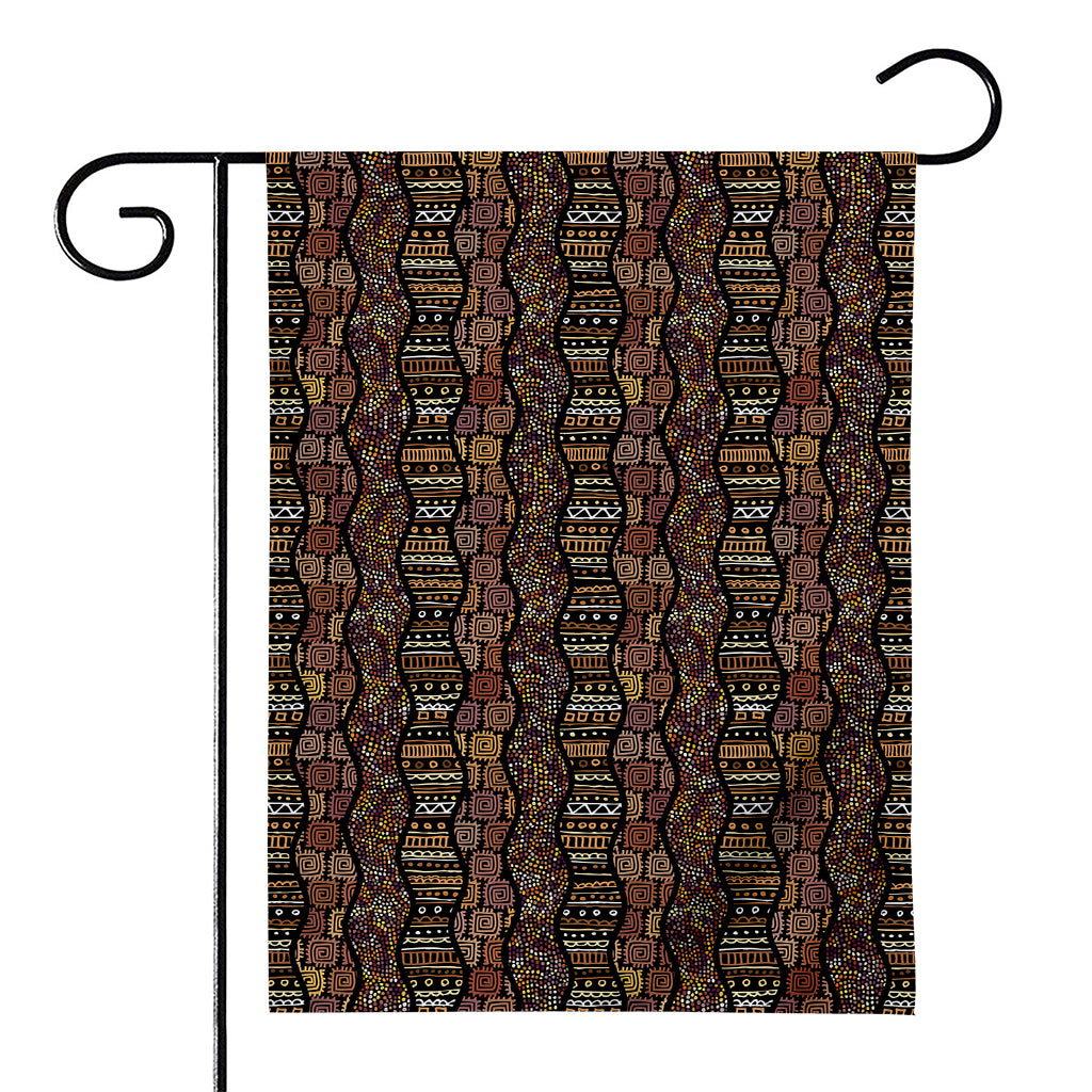 African Afro Inspired Pattern Print House Flag