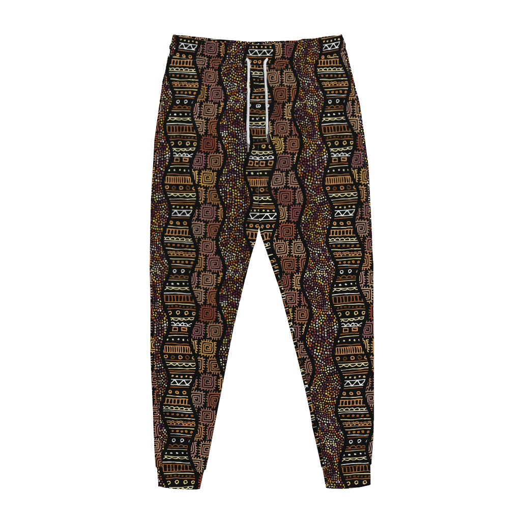 African Afro Inspired Pattern Print Jogger Pants