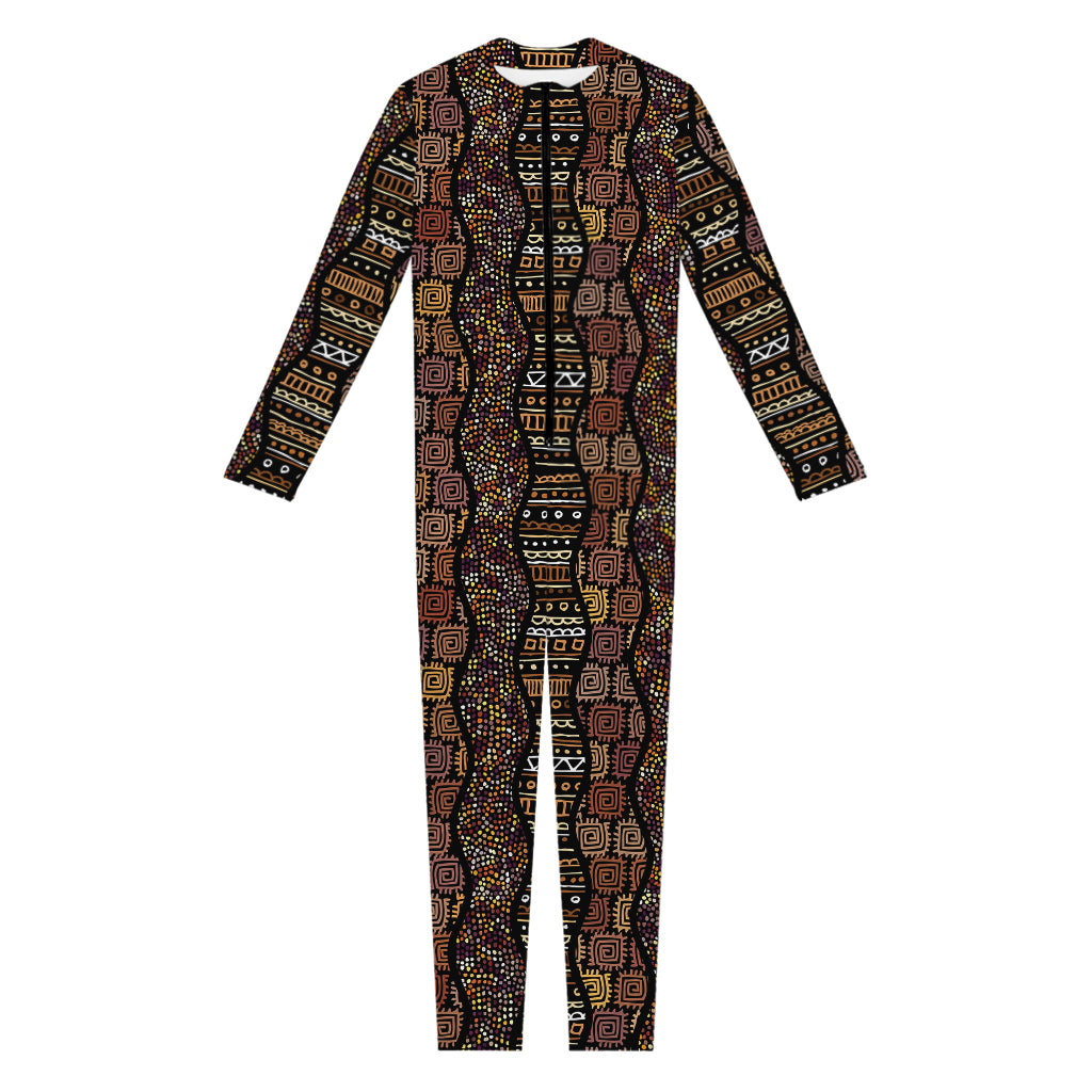 African Afro Inspired Pattern Print Jumpsuit