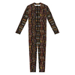 African Afro Inspired Pattern Print Jumpsuit