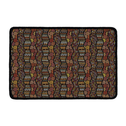 African Afro Inspired Pattern Print Kitchen Mat