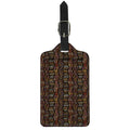 African Afro Inspired Pattern Print Luggage Tag