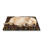 African Afro Inspired Pattern Print Pet Cooling Mat Cover