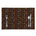 African Afro Inspired Pattern Print Placemat