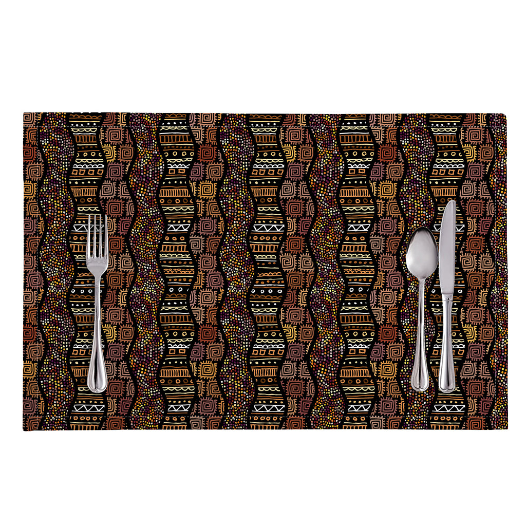 African Afro Inspired Pattern Print Placemat