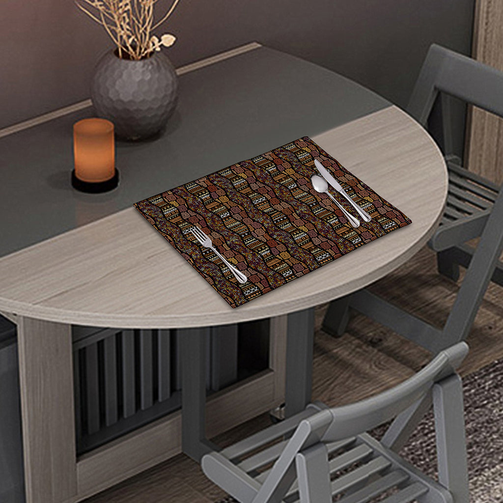 African Afro Inspired Pattern Print Placemat