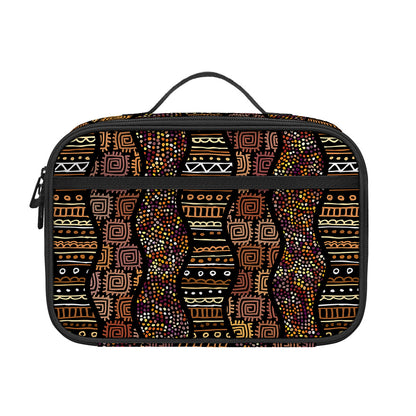 African Afro Inspired Pattern Print Portable Lunch Bag