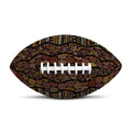 African Afro Inspired Pattern Print Rugby Ball