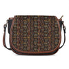 African Afro Inspired Pattern Print Saddle Bag