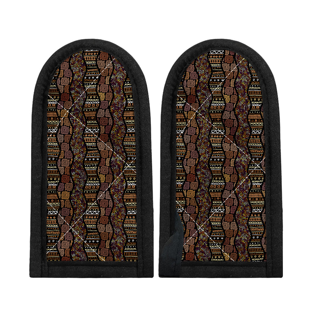 African Afro Inspired Pattern Print Skillet Handle Cover