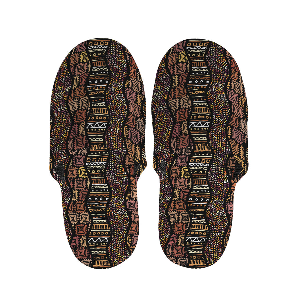 African Afro Inspired Pattern Print Slippers