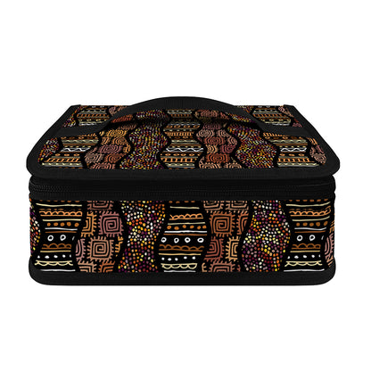 African Afro Inspired Pattern Print Small Lunch Bag