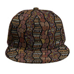 African Afro Inspired Pattern Print Snapback Cap