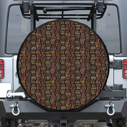 African Afro Inspired Pattern Print Tire Cover