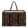 African Afro Inspired Pattern Print Utility Tote Bag