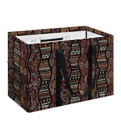 African Afro Inspired Pattern Print Utility Tote Bag