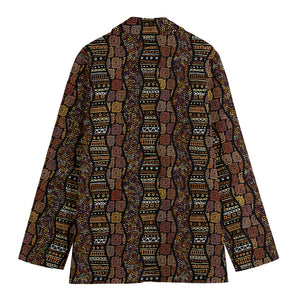 African Afro Inspired Pattern Print Women's Blazer