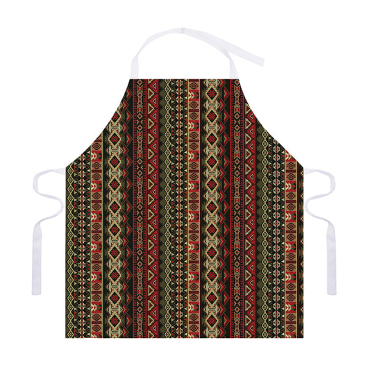 African Ethnic Pattern Print Adjustable Apron