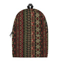 African Ethnic Pattern Print School Backpack