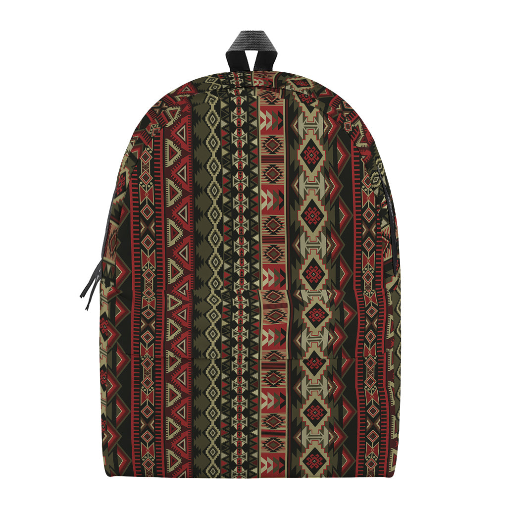 African Ethnic Pattern Print Backpack