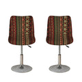 African Ethnic Pattern Print Bar Stool Covers