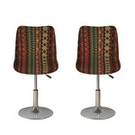 African Ethnic Pattern Print Bar Stool Covers