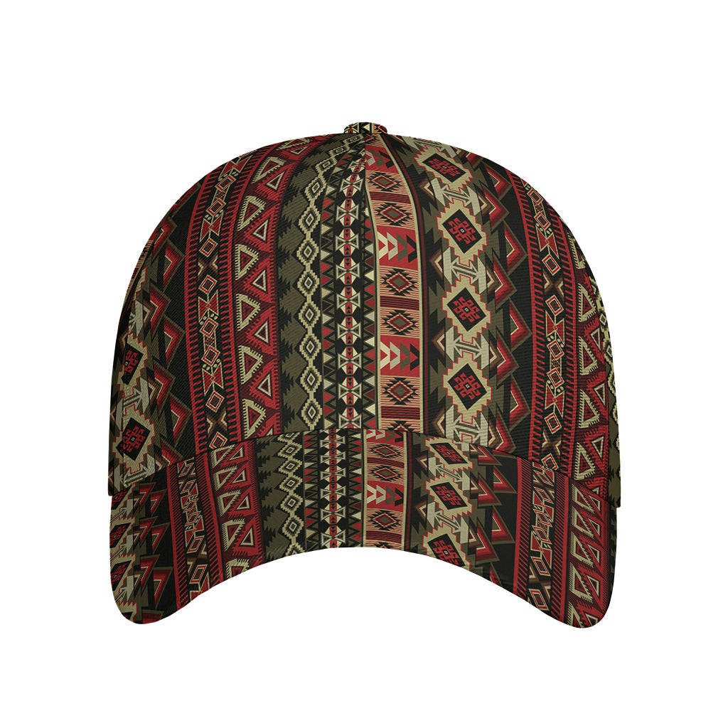 African Ethnic Pattern Print Baseball Cap