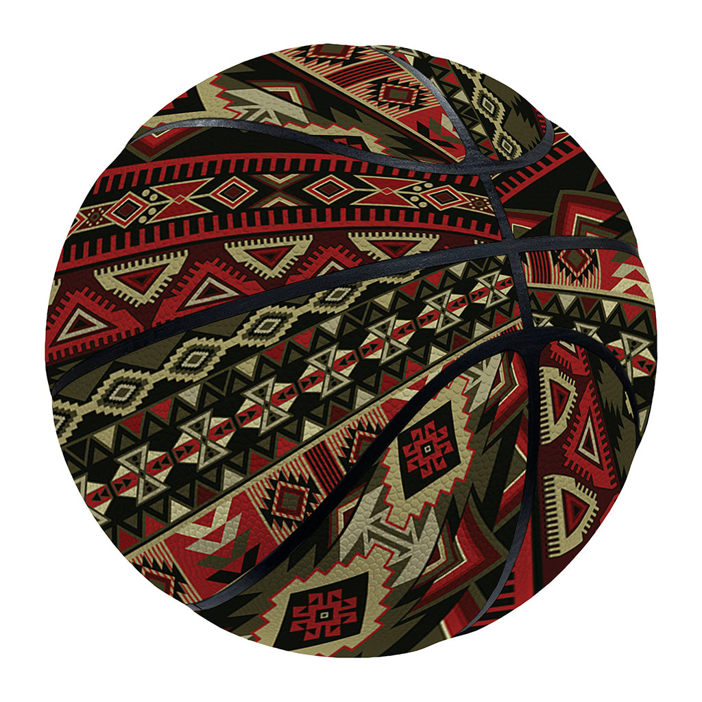 African Ethnic Pattern Print Basketball