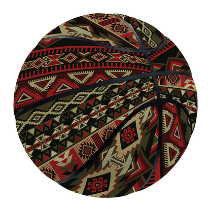 African Ethnic Pattern Print Basketball