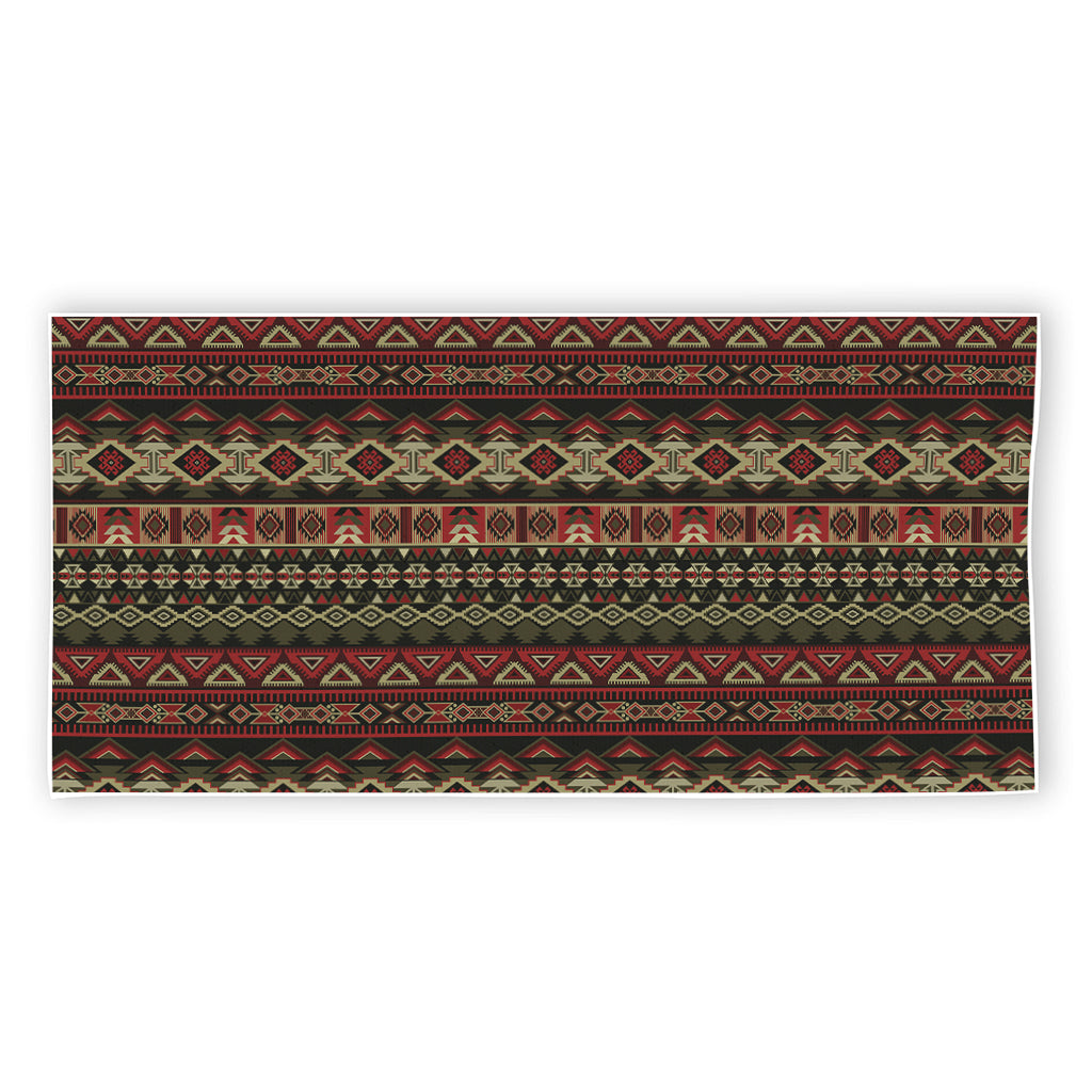 African Ethnic Pattern Print Beach Towel