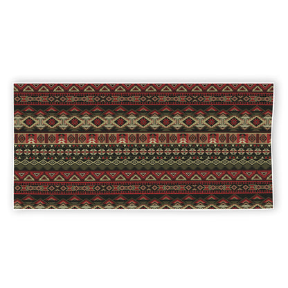 African Ethnic Pattern Print Beach Towel