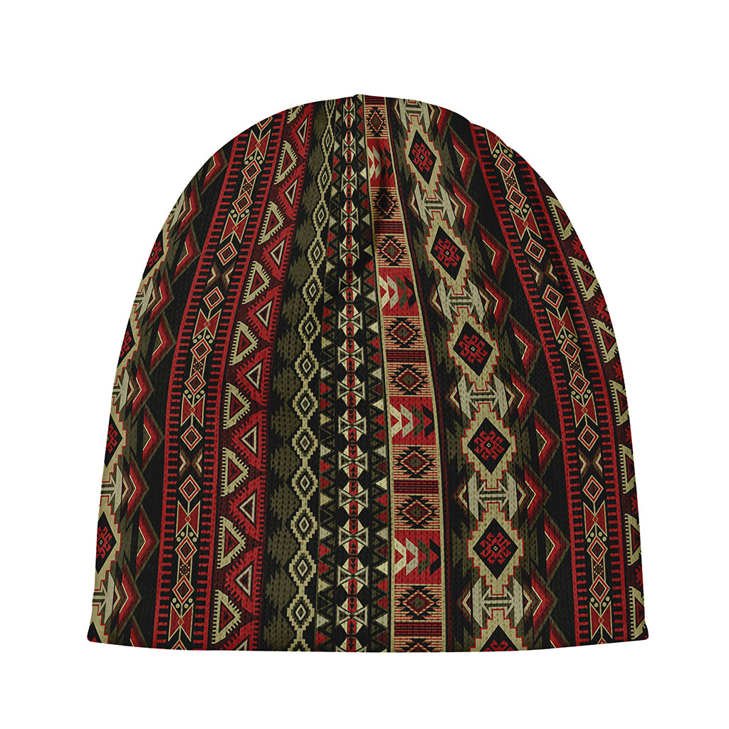 African Ethnic Pattern Print Beanie