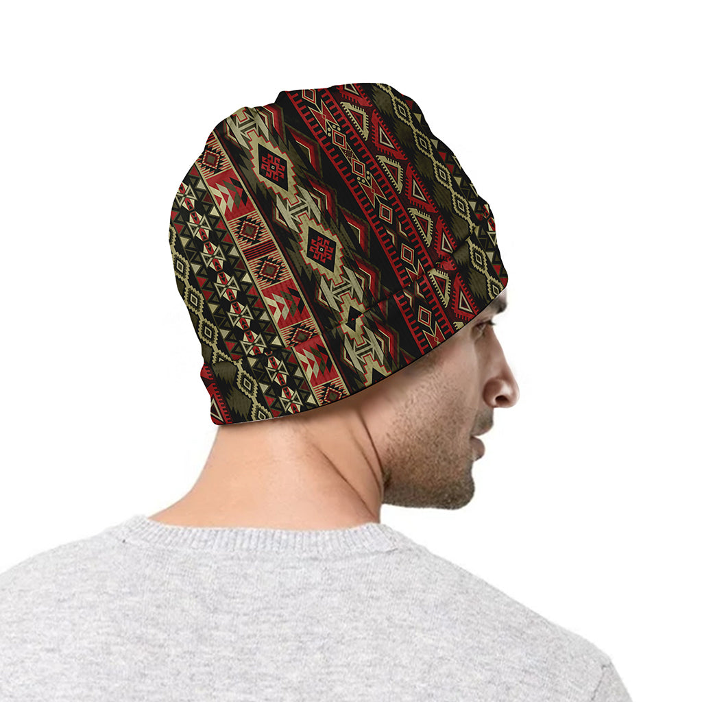 African Ethnic Pattern Print Beanie