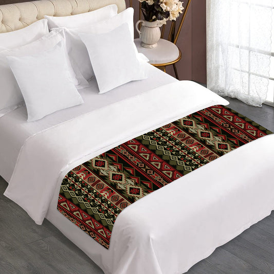 African Ethnic Pattern Print Bed Runner