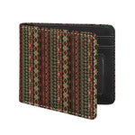 African Ethnic Pattern Print Bifold Wallet