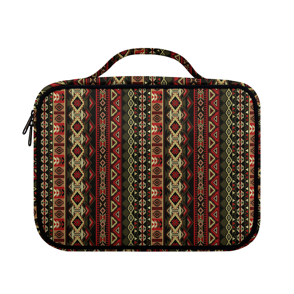 African Ethnic Pattern Print Briefcase Bible Bag