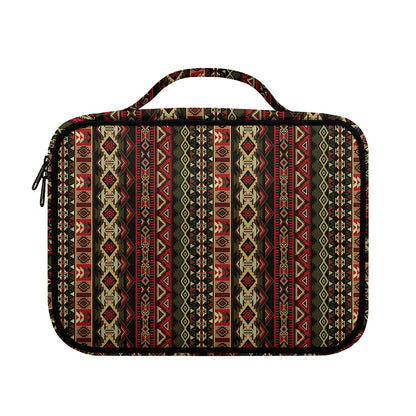 African Ethnic Pattern Print Briefcase Bible Bag