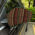 African Ethnic Pattern Print Car Side Mirror Covers