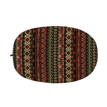 African Ethnic Pattern Print Car Side Mirror Covers
