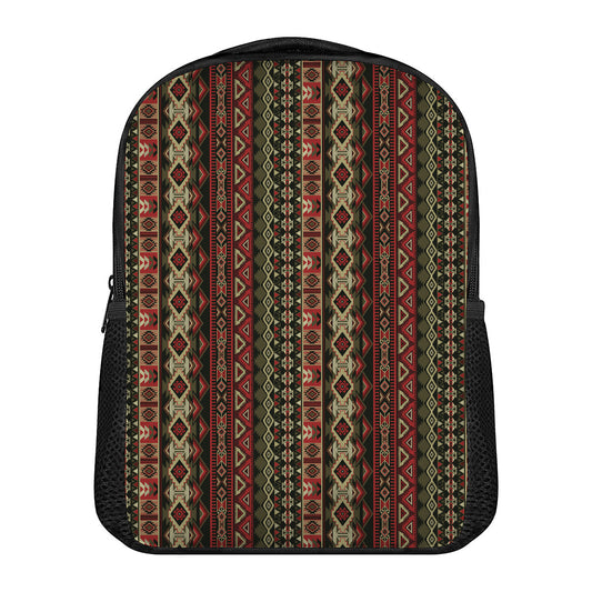 African Ethnic Pattern Print Casual Backpack