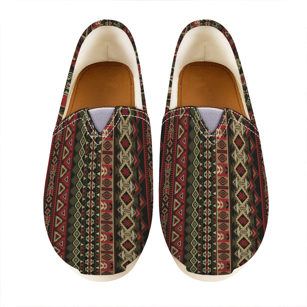 African Ethnic Pattern Print Casual Shoes